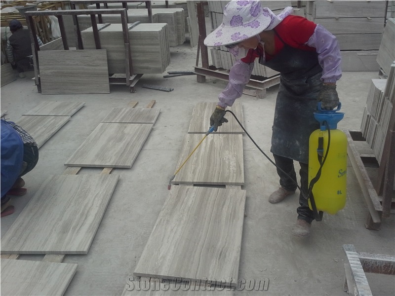 White Wood Marble Quarry