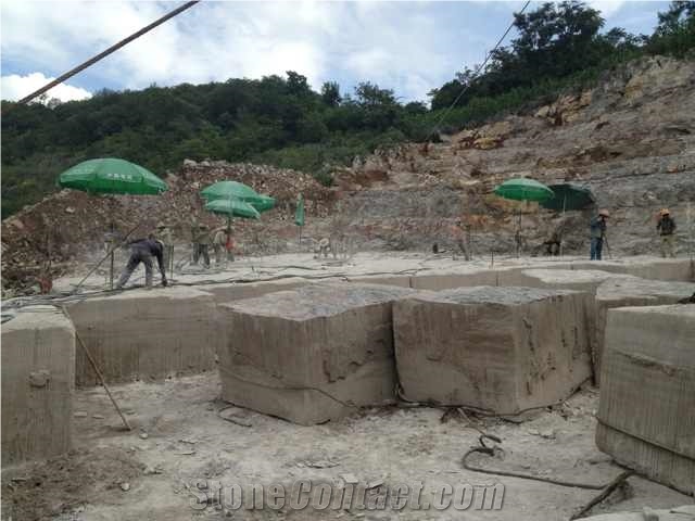 White Wood Marble Quarry