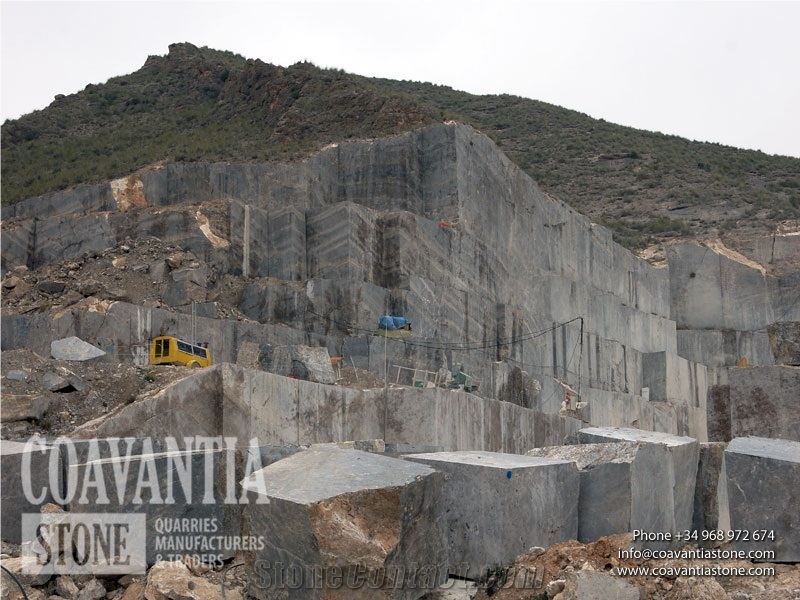 Dark Emperador Marble Quarry