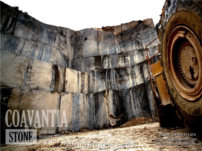 Dark Emperador Marble Quarry