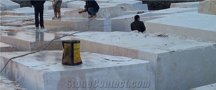 Safran White Marble Quarry
