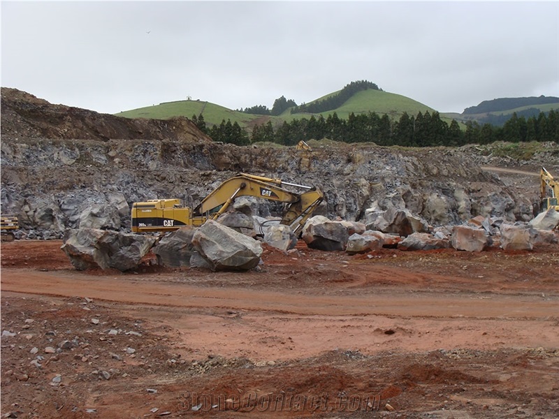 Basalto dos Acores Terceira Island Quarry