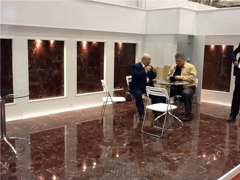 Sivas Cherry Marble Quarry