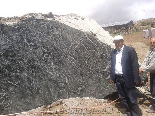 Spider Grey Marble Quarry