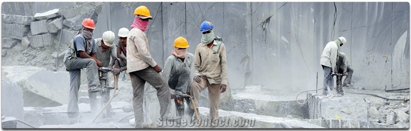 Steel Grey Granite Quarry