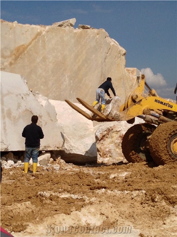 Bursa Light Emperador Marble Quarry