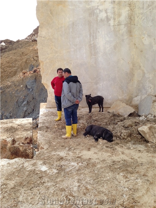 Bursa Light Emperador Marble Quarry