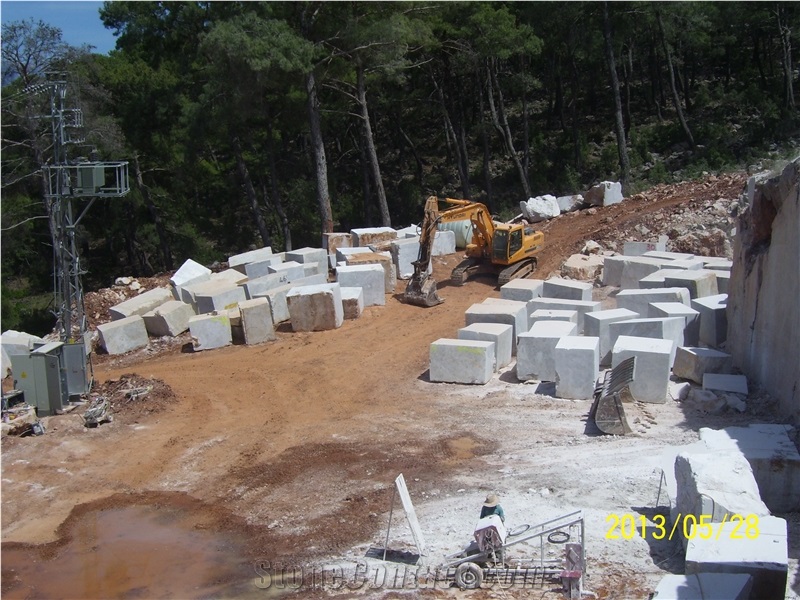 Fethiye Grey Emperador Marble Quarry