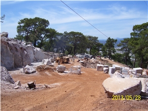 Fethiye Grey Emperador Marble Quarry