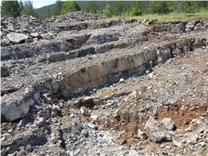 Sunset Black Marble Quarry