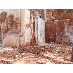China Yellow Onyx Quarry