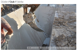 Amasya Beige Marble Quarry