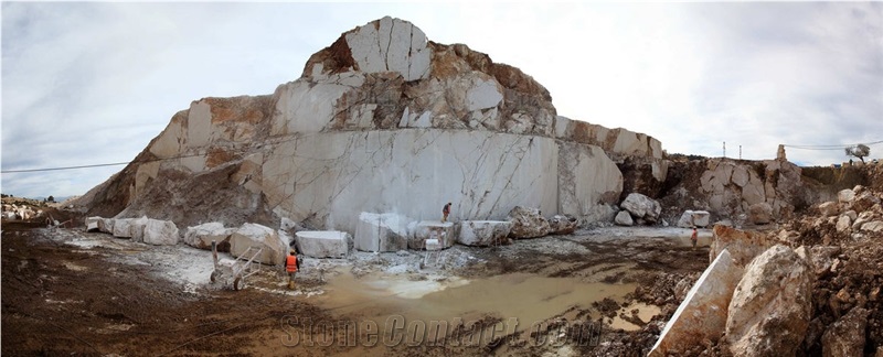 Isparta Ottoman Beige Marble Quarry