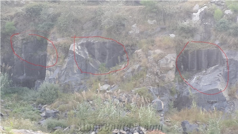 Pakistan Black Granite Quarry