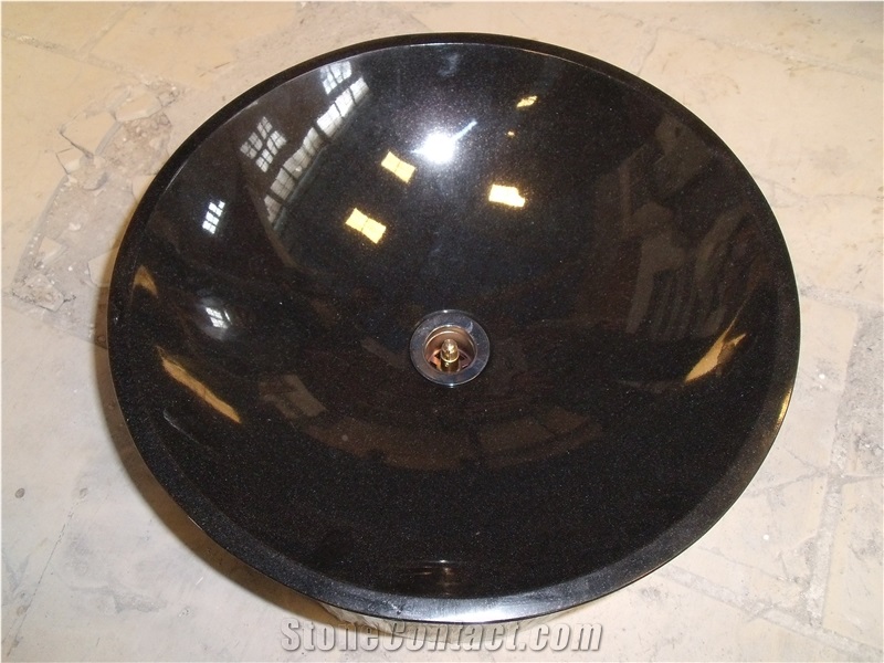 G684 Black Granite, Magma Black, Black Pearl Granite Quarry