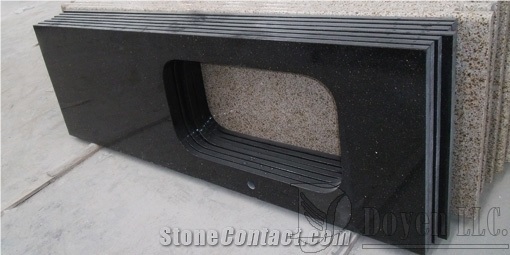 G684 Black Granite, Magma Black, Black Pearl Granite Quarry