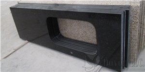 G684 Black Granite, Magma Black, Black Pearl Granite Quarry