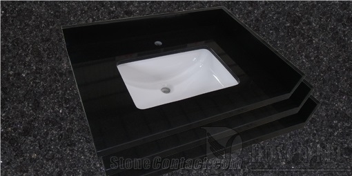 G684 Black Granite, Magma Black, Black Pearl Granite Quarry