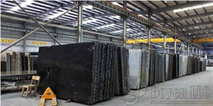 G684 Black Granite, Magma Black, Black Pearl Granite Quarry