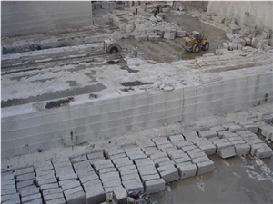G341 grey granite quarry