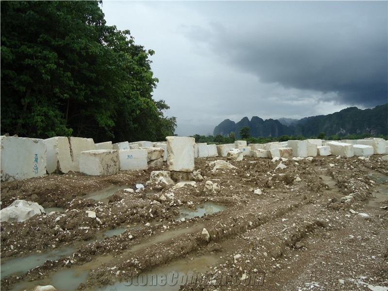 PT Arwachna Marmer Prima Creama Arial Marble Quarry
