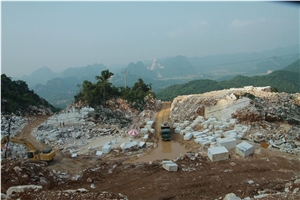 Pure White Marble Quarry