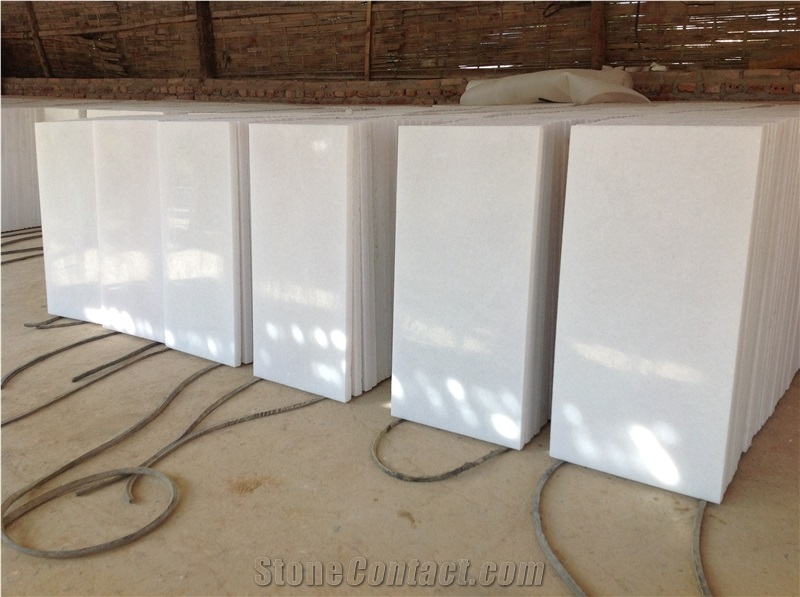 Pure White Marble Quarry