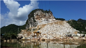 Wood Vein Marble Quarry