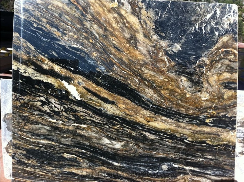 Golden Night Marble Quarry