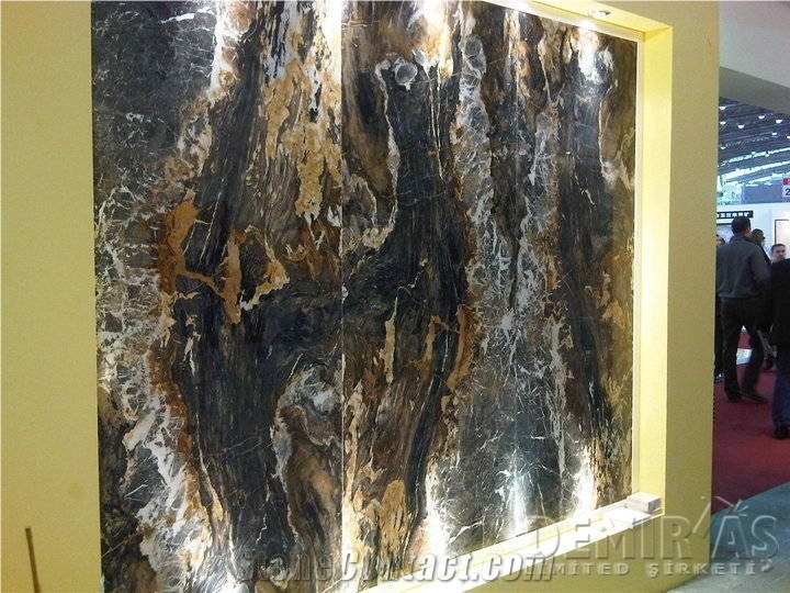 Golden Night Marble Quarry