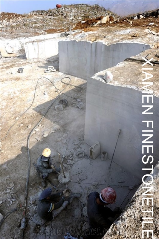 Athen Grey Marble Quarry