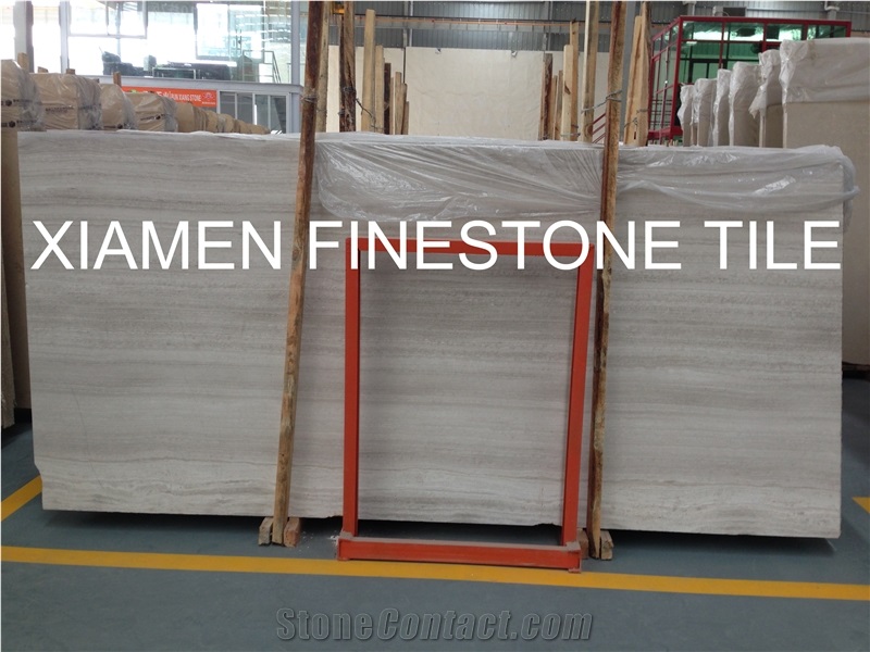 White Wooden Marble Quarry