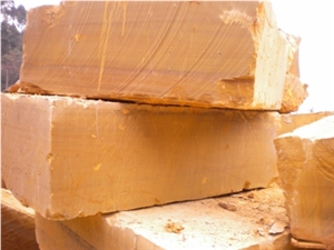 China Yellow Sandstone Quarry