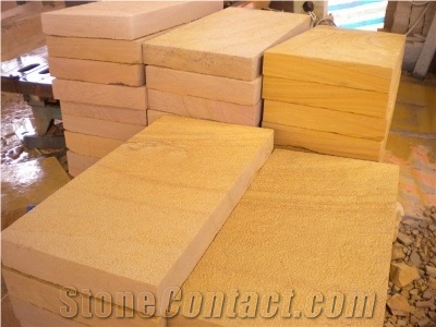 China Yellow Sandstone Quarry
