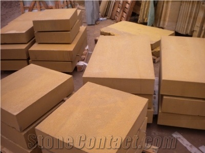 China Yellow Sandstone Quarry