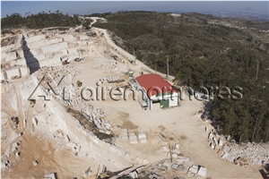 Semi Rijo Limestone Pia das Lajes Quarry