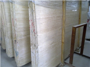 Bozajagh Light Cream Travertine, Zanjan Beige Travertine Quarry