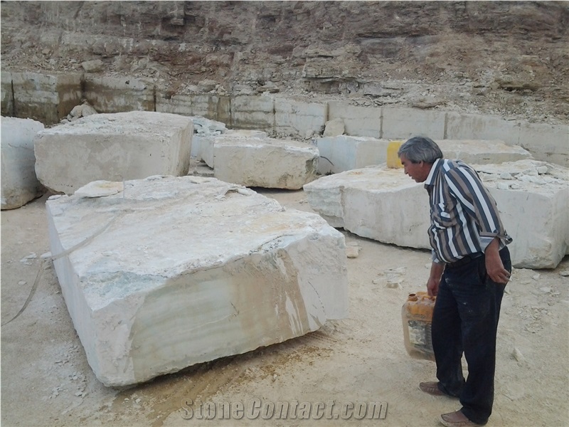Turkey White Onyx Quarry