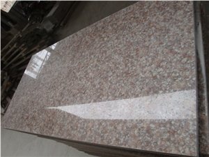 G687 Chinese Peach Red Granite Quarry