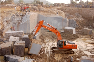 Tan Brown Granite Quarry