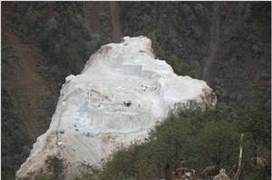 China Han White Marble Quarry