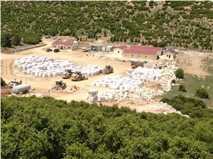 Burdur Beige Marble Quarry