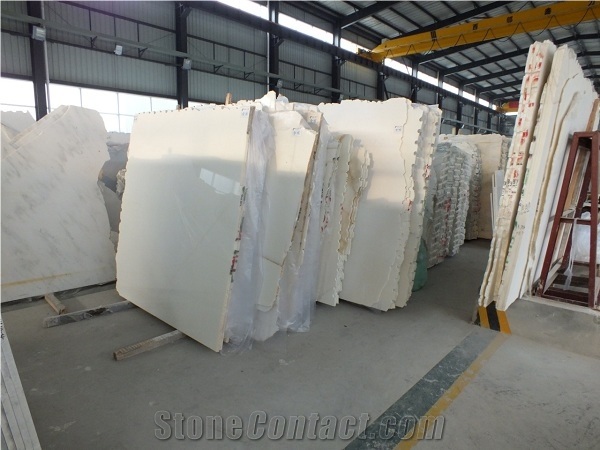 Golden White Marble Quarry