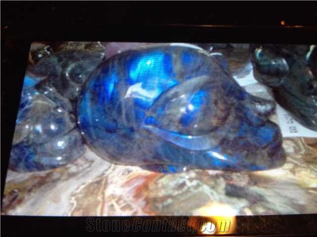 Labradorite Blue Green Granite Quarry
