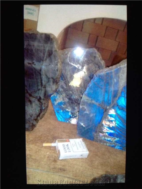 Labradorite Blue Green Granite Quarry