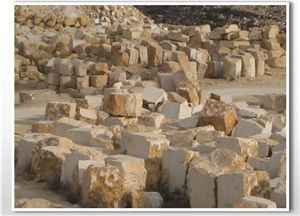 Jerusalem Royal White Limestone Tarqumia Quarry