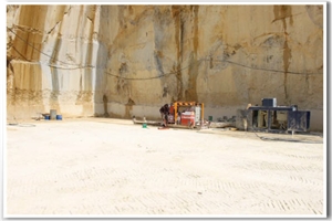 Jerusalem Royal White Limestone Tarqumia Quarry