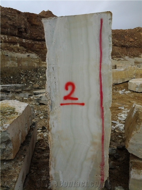 Turkey White Onyx Quarry