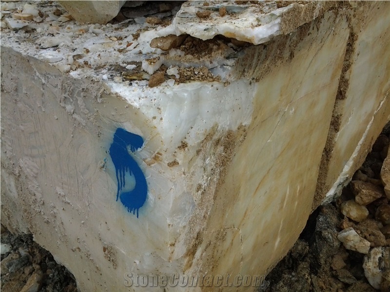 Turkey White Onyx Quarry