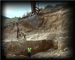 Beige Pirineo Sandstone Quarry- Pyrenean Beige